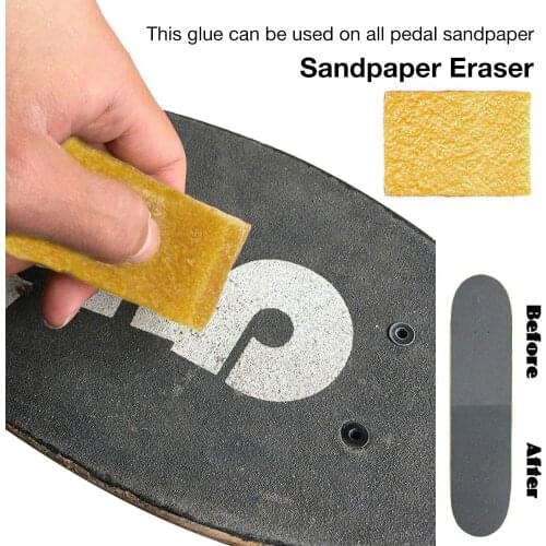 Skateboard Sandpaper Eraser Pedal Sandpaper Cleaner Sandpaper Cleaning Artifact for Millet M365 scooter