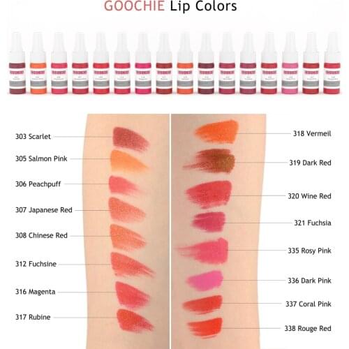 Organic Permanent Makeup Pigment Tattoo Ink