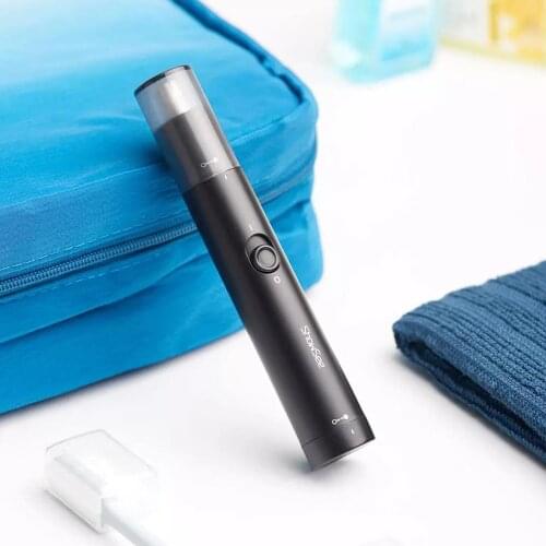 ShowSee Portable Electric Nose Hair Trimmer Removable Washable Double-edged 360° Rotating Cutter Head Xiaomi ecological Chain