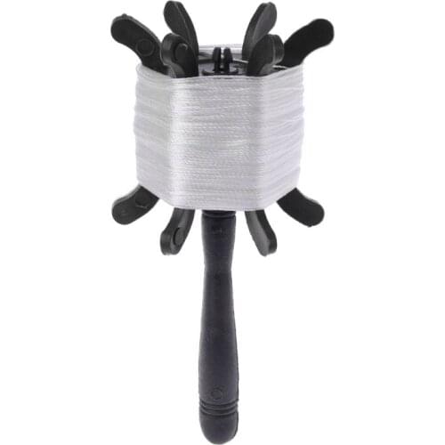 Outdoor Sports 100m White Flying Kite String Line with Winder Tools Accessories