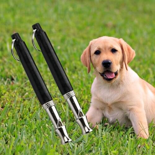 1PC Dog Whistle High Frequency Supersonic Flute Dogs Training Whistle Stop Barking Bark Control Deterrent Puppy Pet Supplies
