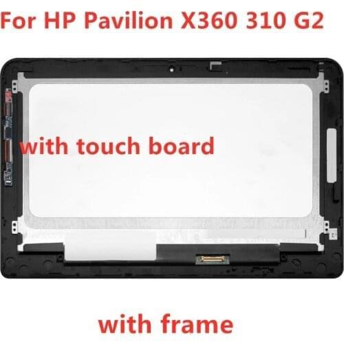 11.6" HD LED LCD Touch Screen Digitizer Display Panel Assembly + Bezel replacement For HP Pavilion X360 310 G2 laptop