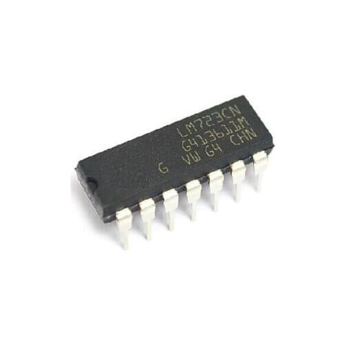 10 PCS LM723CN LM723 DIP-14 IC Adj. Voltage Regulator 2-37V NEW