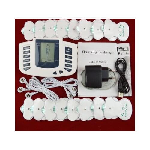 309A medium frequency multi-function digital meridian physiotherapy instrument Massager with 16 pcs patches without packag free
