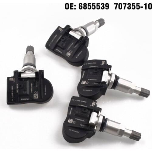 4 PCS Car TPMS Tire Pressure Monitor Sensor System 36106881890 36106855539 36106856209 for BMW X1 X2 X5 X6 1 2 3 4 5 6