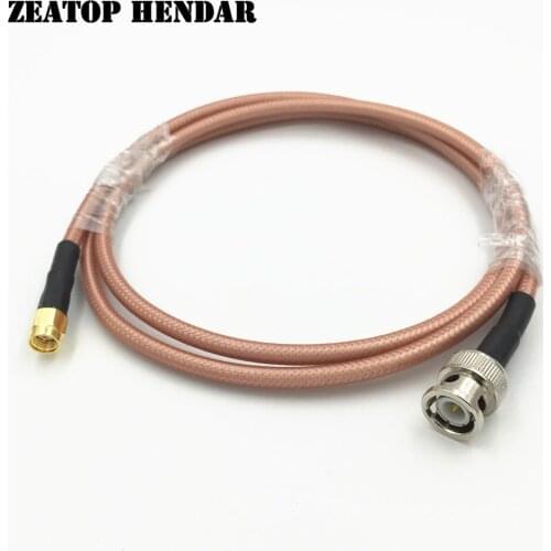 5Pcs RG142 Low Loss Wire SMA Male Jack to BNC Male Plug RF Coaxial Pigtal Jumper Cable Connector 15CM 20CM 30CM 50CM 1M 2M