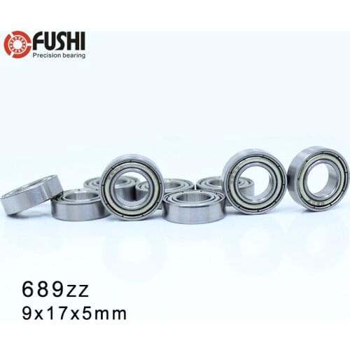 689ZZ ABEC-1 (100PCS) 9x17x5mm Miniature Ball Bearings 618/9ZZ