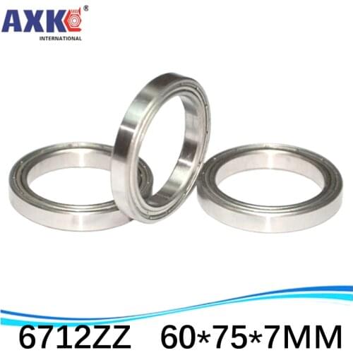 Free Shiping The High Quality Of Ultra-Thin Deep Groove Ball Bearings 61712 6712 6712ZZ 6712-2RS 60*75*7 60X75X7 mm