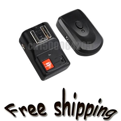 PT-04GY PT-04 4 Channels Wireless / Radio Flash Trigger SET with 1 Receivers FOR canon for nikon DSLR camera