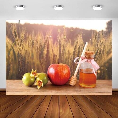 Yeele Rosh Hashanah Backdrop Happy Jewish New Year Honey Apple Background Baby Photographic Photography Photo Studio Photophone