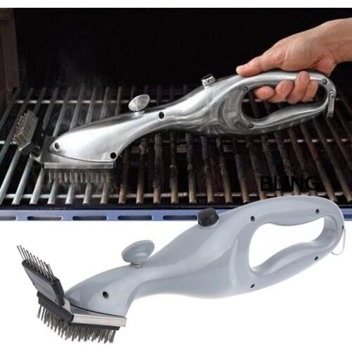 Barbecue Grill Steam Cleaning Barbeque Grill Brush For Charcoal Cleaner with Steam or Gas Accessories Cooking Tool