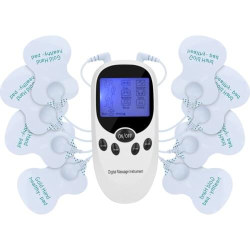 6 Modes TENS Body Massager Digital Acupuncture EMS Therapy Device Electric Pulse Muscle Stimulator Pain Relief Health Instrument