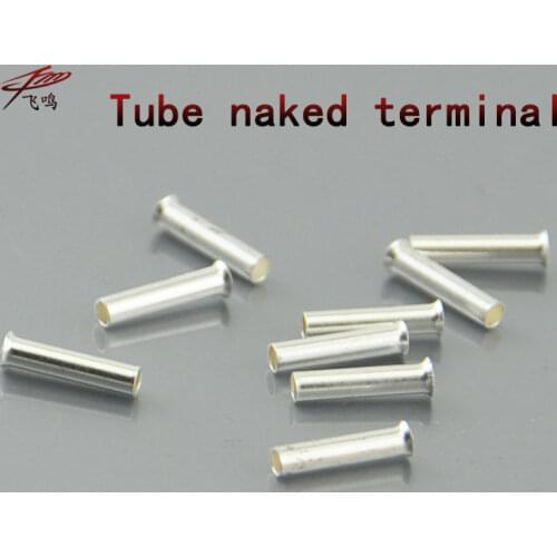 2000PCS EN7508 Tube Naked Terminal Bootlace Cooper Ferrules kit set Wire Copper Crimp Connector Insulated Cord Pin End Terminal