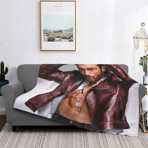 Can Yaman 341 Blanket Bedspread Bed Plaid Bedsheets Chair Gamer Camping Blanket