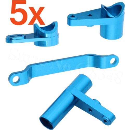 Wholesale 5Sets/Lot HSP 860020 Upgrade Parts Alloy Steering /Saver Complete For RC 1/8 Off Road Monster Truck Nitro Power 94762