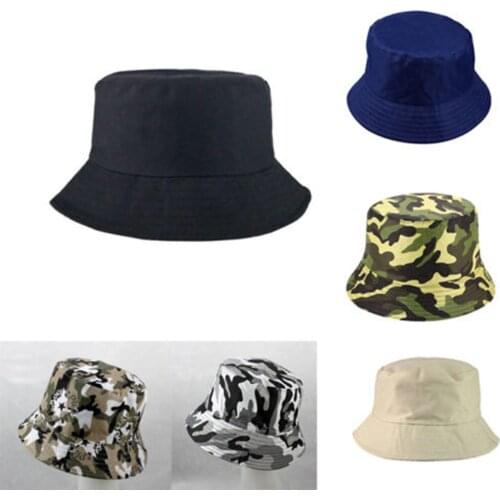 Unisex Bucket Hat for Women Men Fisherman Cap Outdoor Anti-UV Wide Brim Bucket Hat Women Sun Hat Fisherman Hats chapeau femme