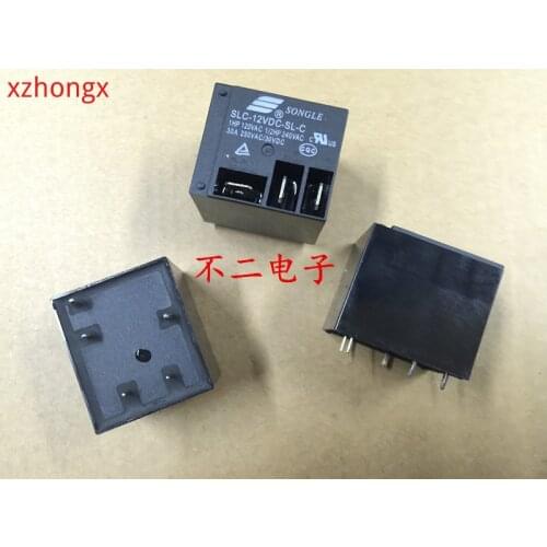 Relay T91 SLC-12VDC-SL-C 12V 5 pies 30A 250V