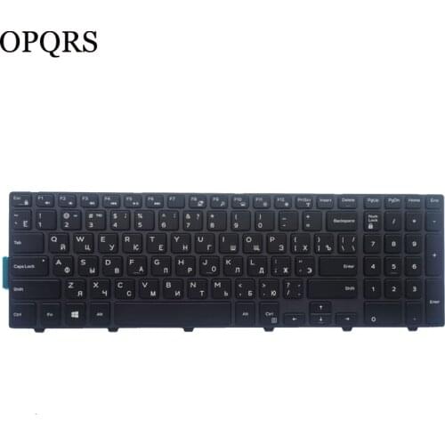 Russian Keyboard for Dell Inspiron 17 5758 15-3000 Vostro 3546 3558 3559 3551 5543 5548 5552 5759 7557 5551 5555 5558 black RU