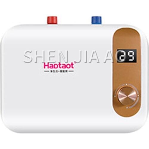 8L Electric Water Heater Household Quick-heating Type Water Heater Mechanical Digital Display Water Heater 220v