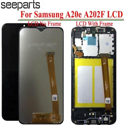 LCD Screen For Samsung A20e LCD A202 Lcd Display For Samsung A202 A202F A202DS LCD Screen Touch Digitizer Assembly