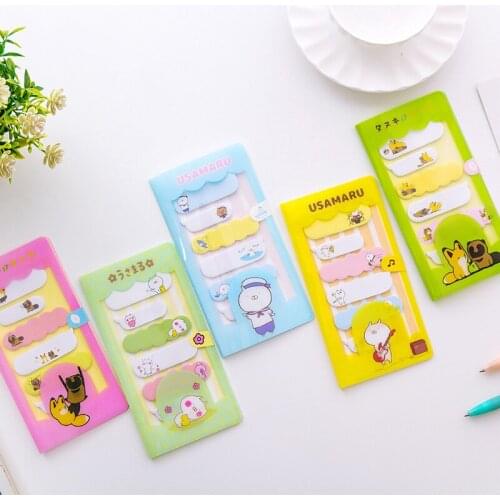 1PC New Cartoon Cute Rabbit Memo Pad Paper Post Notes Sticky Notes Notepad Stationery Papeleria Office School Supplies