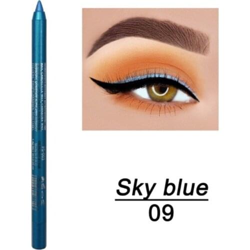 14 Colors Make-up For Women Pearl Gel Eyeliner Sweat-proof Long Lasting Eyes Liner Pen Party Easy To Carry Cosmetics TSLM1