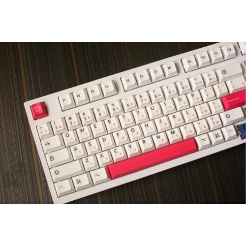148Keycaps Kon Momo-PBT Cherry High Thermal Sublimation Mechanical Keyboard Keycap