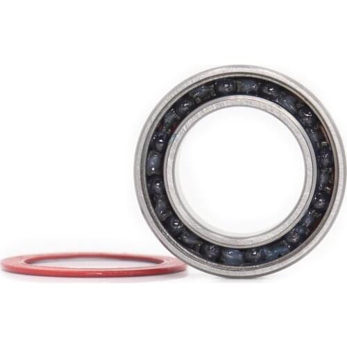 17287 Hybrid Ceramic Bearing 17x28x7 mm ABEC-1 1PC Bicycle Bottom Brackets & Spares 17287RS Si3N4 Ball Bearings 17287-2RS