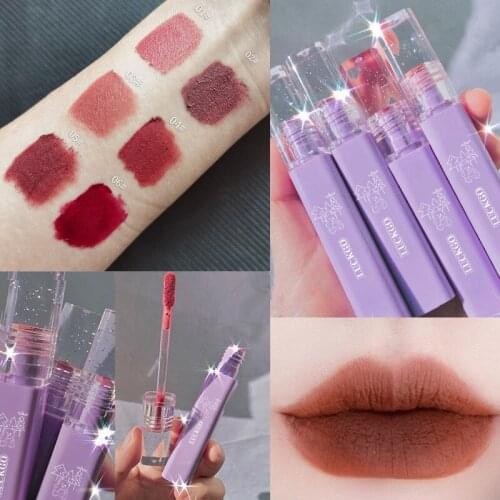 2021 6 Color Matte Lipstick Set Velvet Lip Glaze Color Charm Lasting Non-fading Lip Makeup