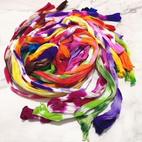 5pcs Multicolor Tensile Stocking Is 2.0m Flower Nylon Stocking Material Accessory Handmade DIY Nylon Flower Decor Wedding