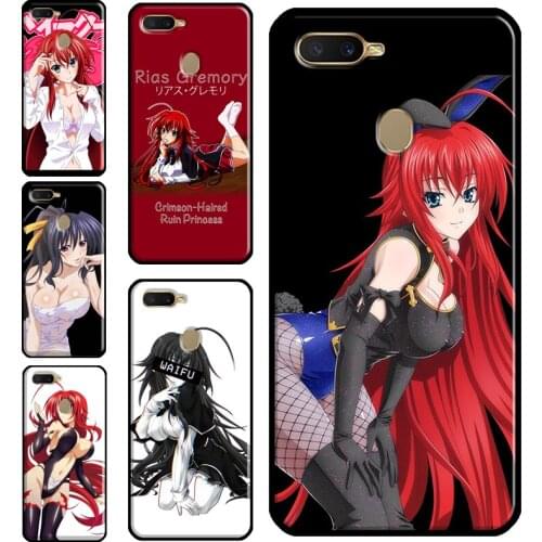Akeno Rias Gremory High School Dxd Phone Case For OPPO A5S A3S A1K A15 A52 A72 A83 F5 F7 A5 A9 A31 A53 2020 Reno 2 Z 4 Pro