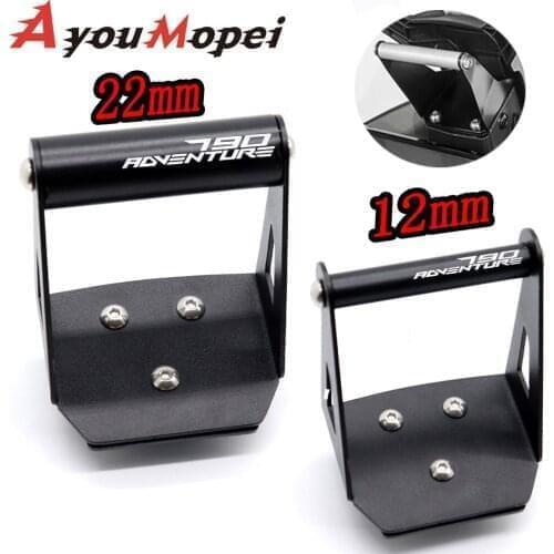 Motorcycle Accessories Mobile Phone GPS Plate bracket Supporter Holder Bar 12mm 22mm for 790 Adventure R ADV 2019 2020 2021