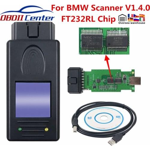 For Bmw Scanner 1.4.0 E38/e46/e53/e83/e85 Diagnostic Tool Code Reader Never Locking Auto Scanner For Bmw V1.4 For Bmw Series