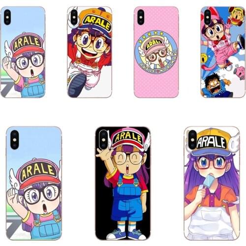 For Samsung Galaxy S9 S10 S20 Plus Ultra S6 S7 S8 Edge Plus TPU Cell Phone Cases Anime Dr Slump Arale Little Girl