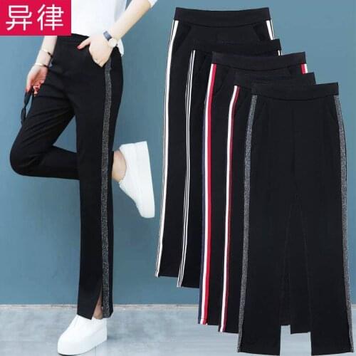 Women Pants Womens Casual High Waist plus Size Exercise Pants Loose Feet Pantalones De Mujer