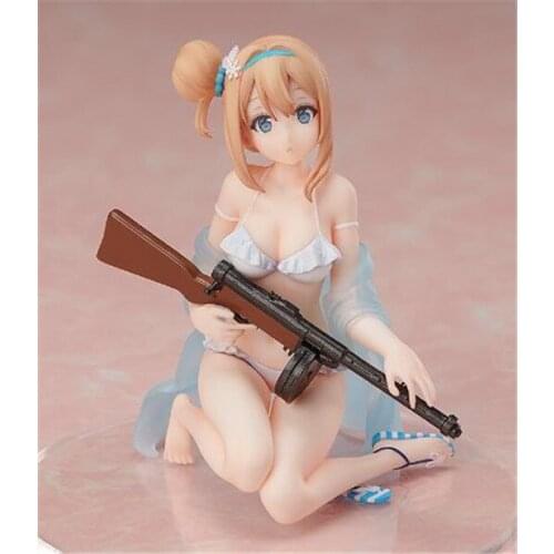 Anime and Game Girls Frontline Somi KP31 Swimsuit Midsummer Nights Elf Sexy Beauty Boxed Figure Approximately 9cm