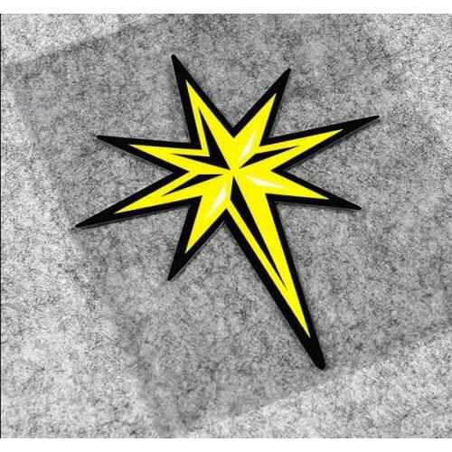 Memorial Daijiro Kato No.74 Star Stickers Reflective Moto GP Motorcycle Race Decals Car Styling Motocross