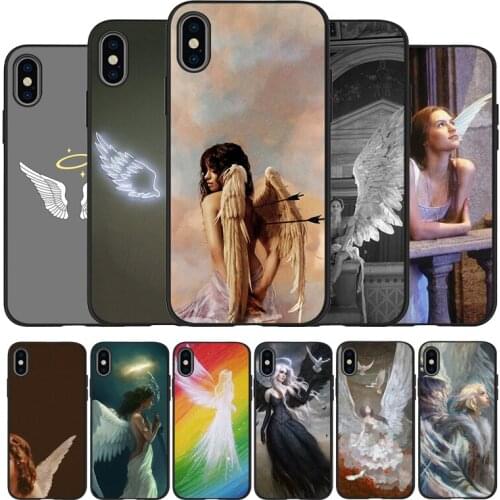 Frozen Soft Silicone black Phone Case For iPhone 5 5S 6 plus 7 8 plus X XR XS Max 11 PRO Max SE 2020
