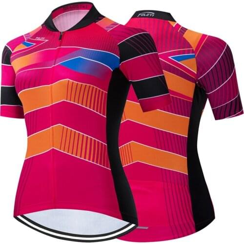 RCC SKY 2020 New Breathable Cycling Jersey Women Summer Mtb Cycling Clothing Bicycle Short Maillot Ciclismo Bike Clothes