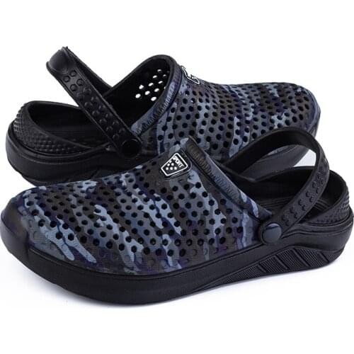 2021 Summer New Mens Clogs Sandals EVA Lightweight Beach Slippers Non-slip Mule Men Women Garden Clog Shoes Casual Flip Flops