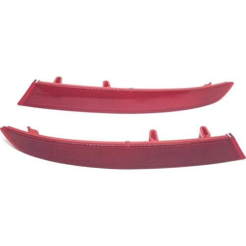 Pair Rear Bumper Reflector Strip Cover 63147419927 63147419928 for -BMW X3 2018-2019
