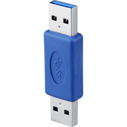 USB 3.0 Type A Male to Type A Male M-M Coupler Adapter Gender Changer Connector Pro New