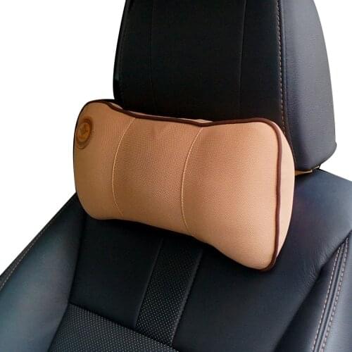 Memory Foam Auto Car Neck Pillow Neck Headrest Breathable Vehicular Pillows Seat Neck Pillows Car-styling Accessories 3D Cloth