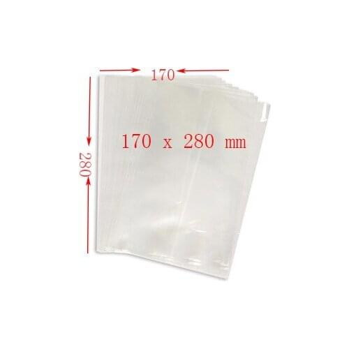 SUB170280 Transparent Sublimation Shrink Wrap Heat Press Printing Sleeve 6.69'' by 11