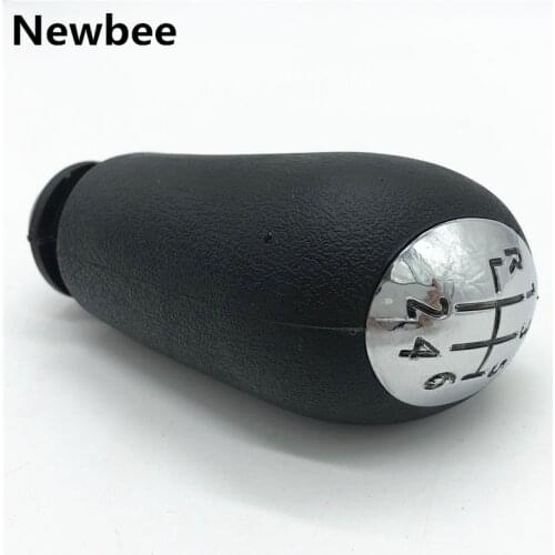 Newbee 5 / 6 Speed Manual ABS Car Gear Stick Shift Knob Lever Handle Head For Renault Clio III MK3 Megane Scenic MK2 2003 -2009