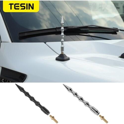 TESIN Car Accessories for Ford F150 Car Auto FM AM Radio Signal Metal Modify Antennafor Ford F150 2009-2014