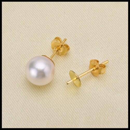Unique Design Hot Pearl Earrings Mountings, Drop Earrings Findings Settings Jewelry Parts Fittings Drop Earrings Accessories