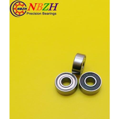 10pcs High Quality ABEC-5 Z2V2 R3ZZ R3 Z 3/16 x1 /2 x 0.196 inch 4.762x12.70x4.978 mm mini shielded ball bearing R3-2RS