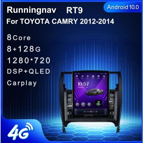 9.7" Android 10.1 For TOYOTA CAMRY 2012 2013 2014 - Tesla Type Car Radio Multimedia Video Player Navigation GPS RDS no dvd