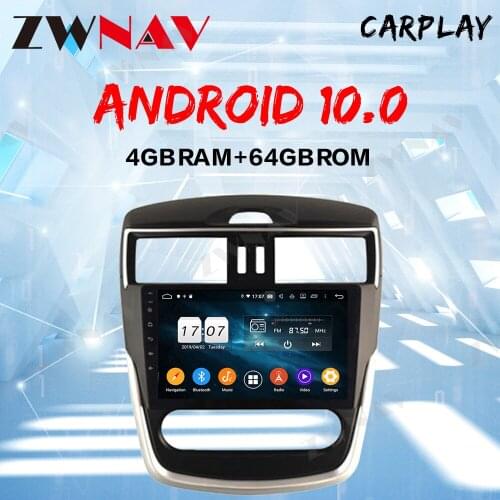 Android 10 car dvd Audio player unit FOR Nissan Tiida Versa AT 2011-2017gps Multimedia player head device unit receiver BT Radio